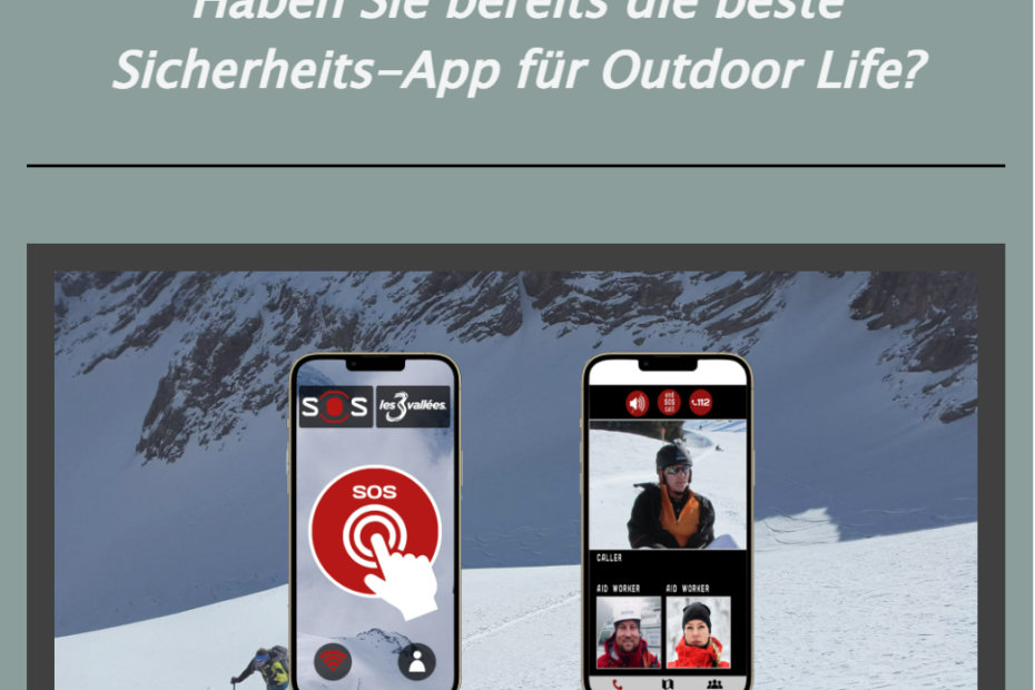 newsletter OutdoorSOSApp june 2023